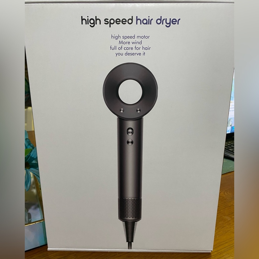 High Speed Hair Dryer in Black